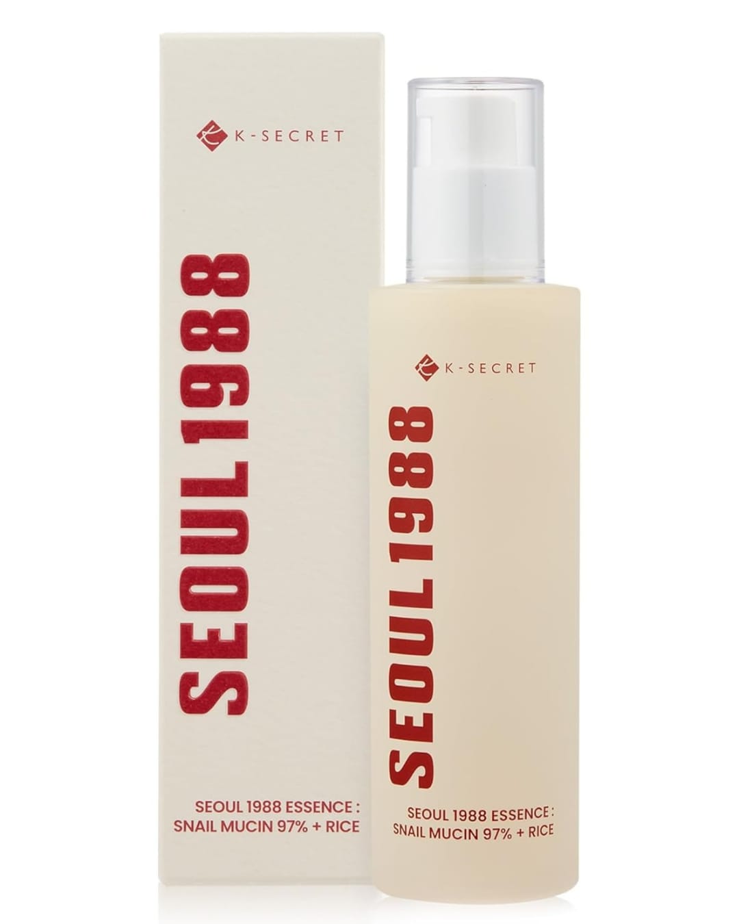 K-Secret SEOUL 1988 Essence: Snail Mucin 97% + Rice
